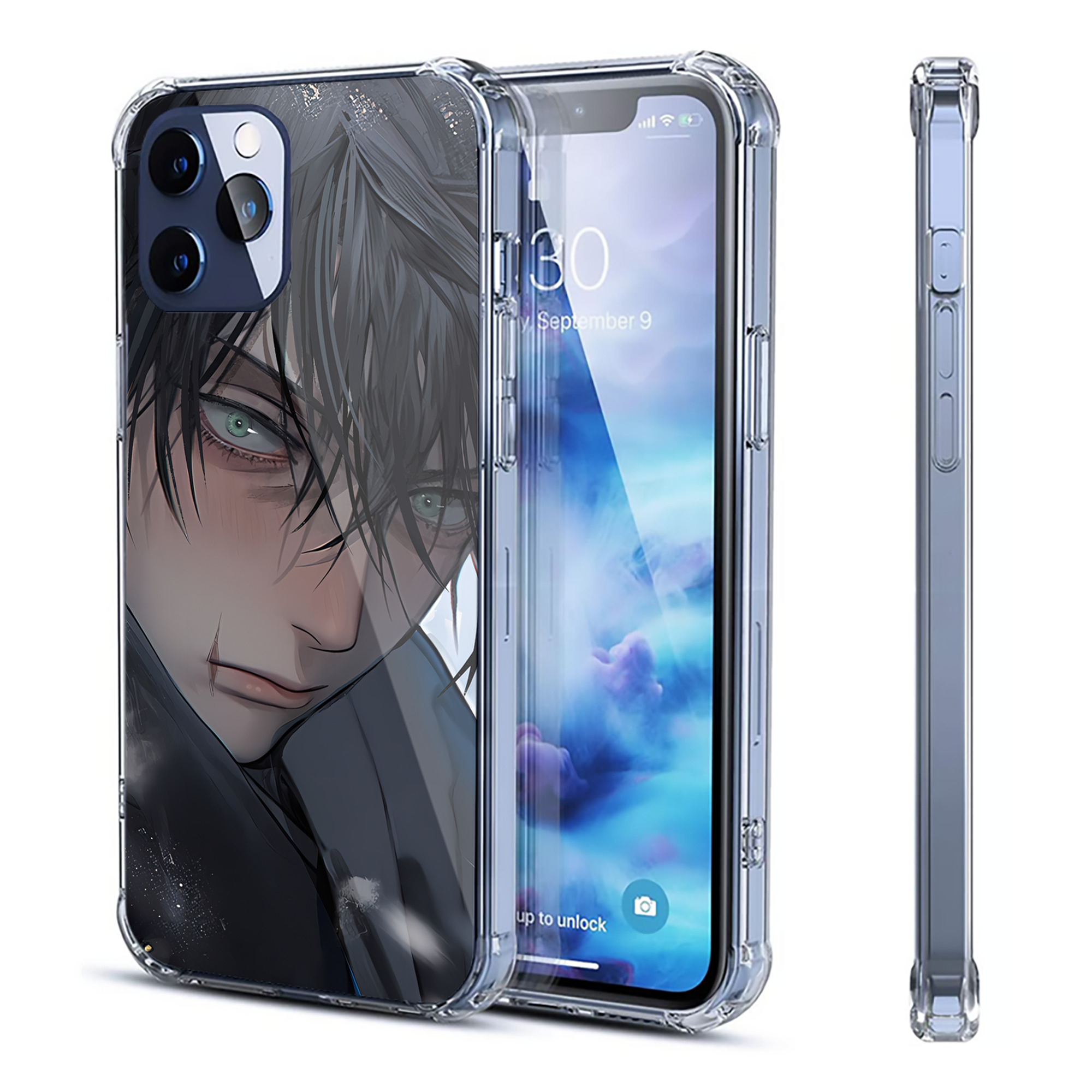 （画像用） SPY×FAMILY间谍家家酒 【iPhone 12シリーズ対応】透明スマホケース（クリアソフトケース）